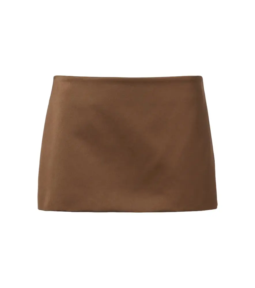 The Frankie Shop Hera satin miniskirt