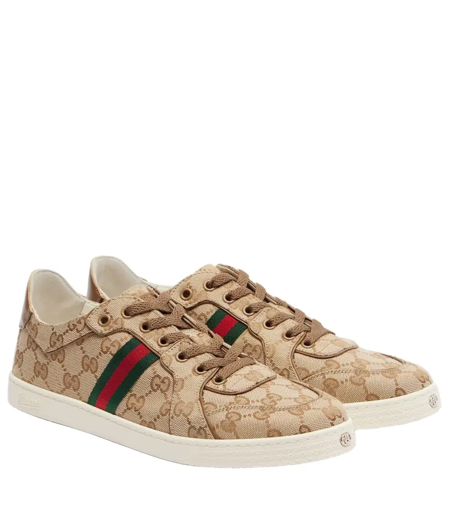 Gucci Stretch GG canvas low-top sneakers