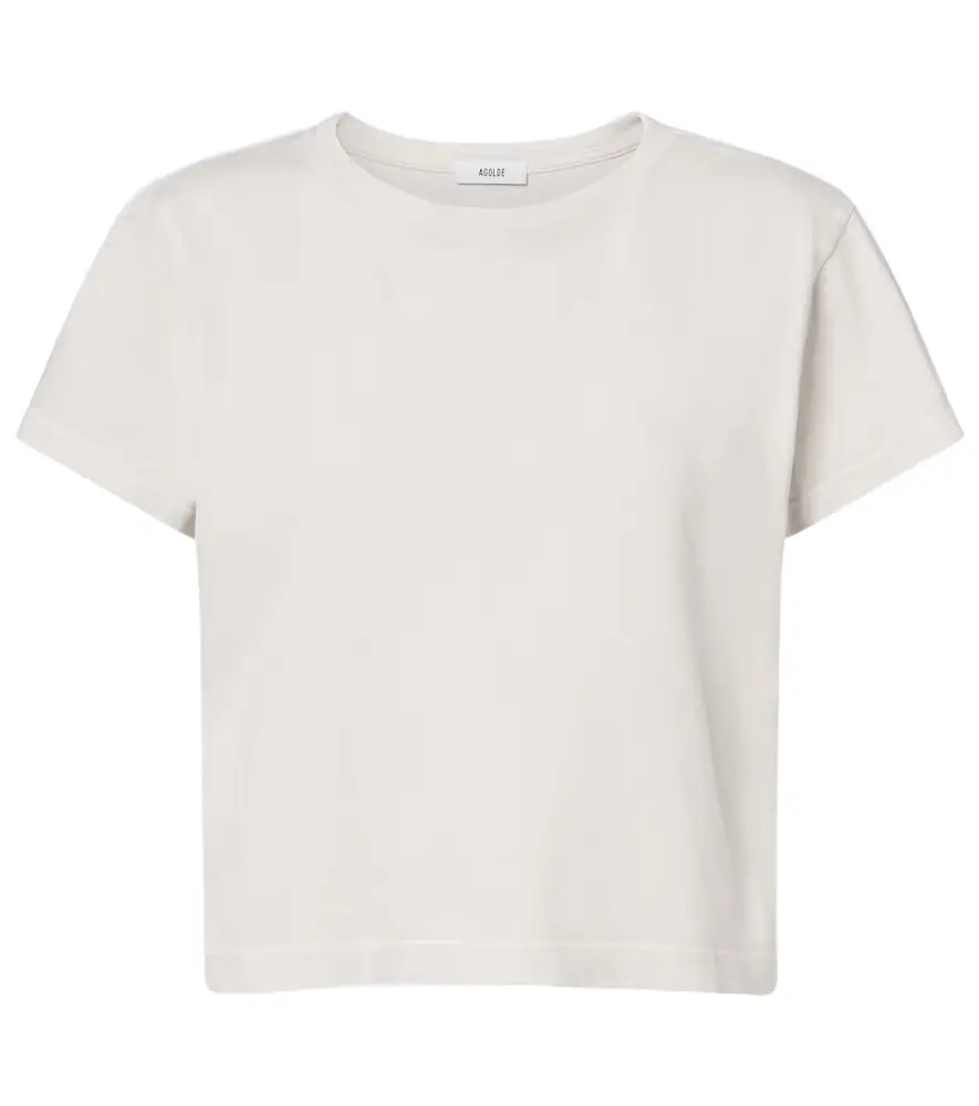 Agolde Adine cotton jersey T-shirt