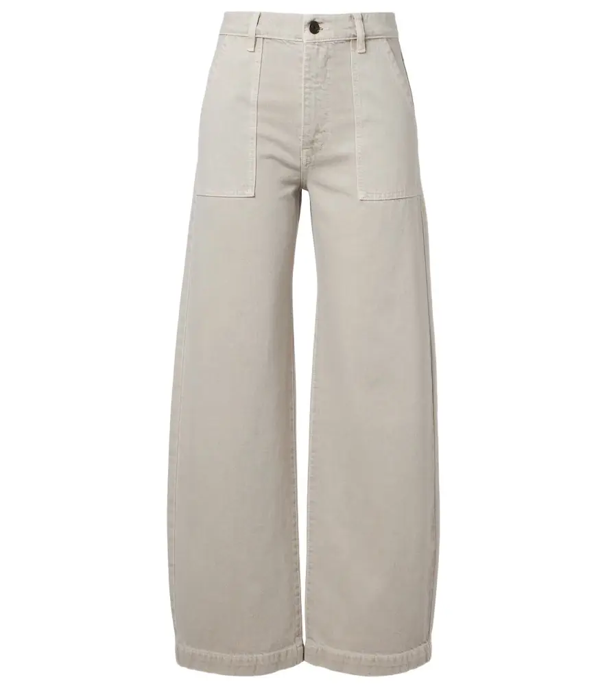Frame The Bow barrel-leg jeans