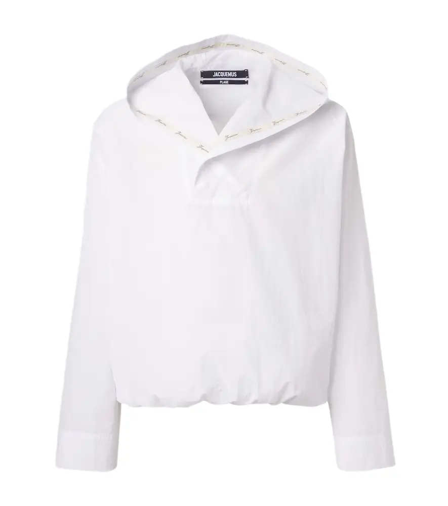 Jacquemus Haut Marin cotton-blend shirt