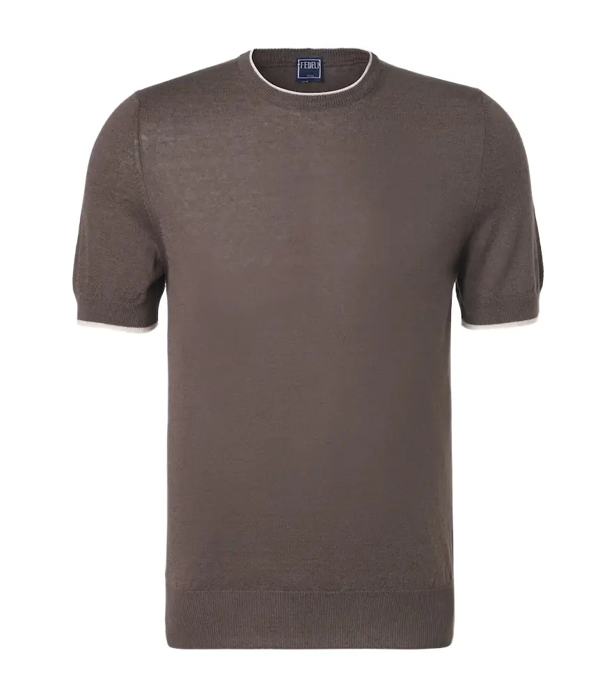 Fedeli Linen and cotton sweater