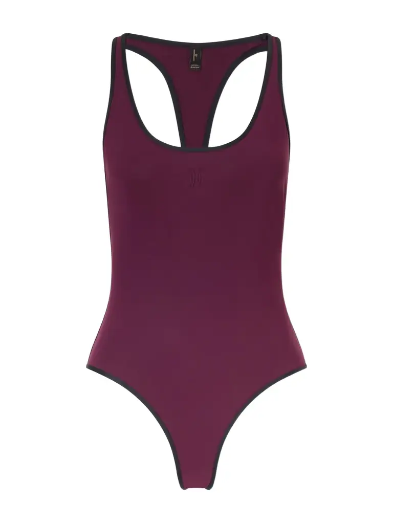 Kiki de Montparnasse Two-tone Piped Swimsuit