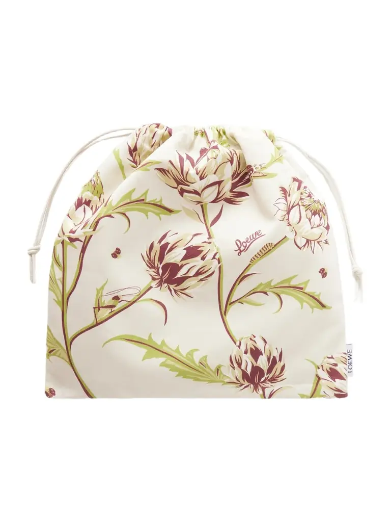 Loewe Floral-print Twill Drawstring Pouch