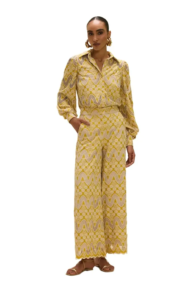 PatBo FLORA LACE PANTS