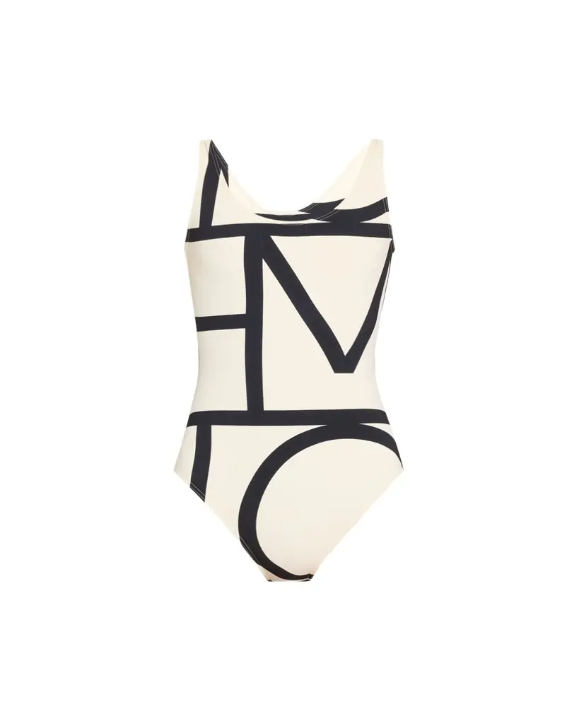 Toteme Monogram One-Piece Swimsuit
