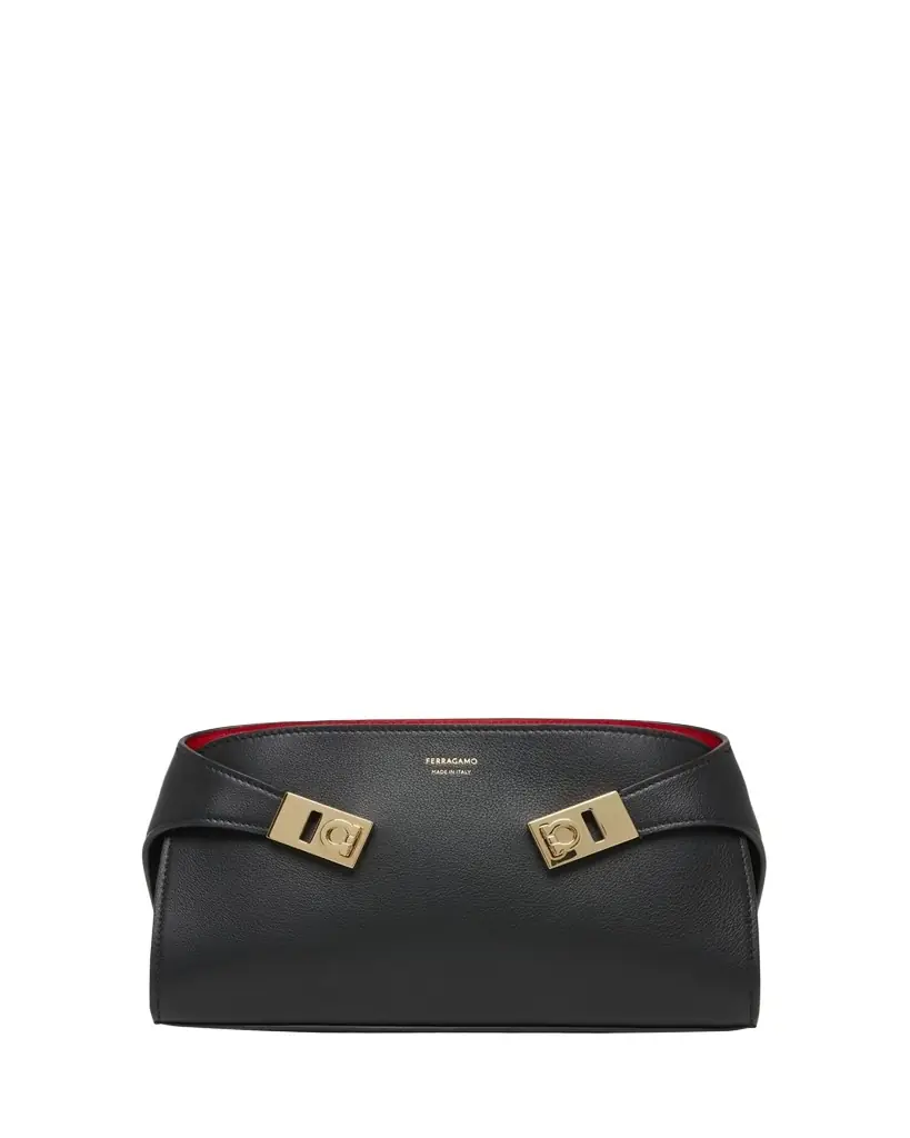 Ferragamo Mini Hug Leather Crossbody Bag
