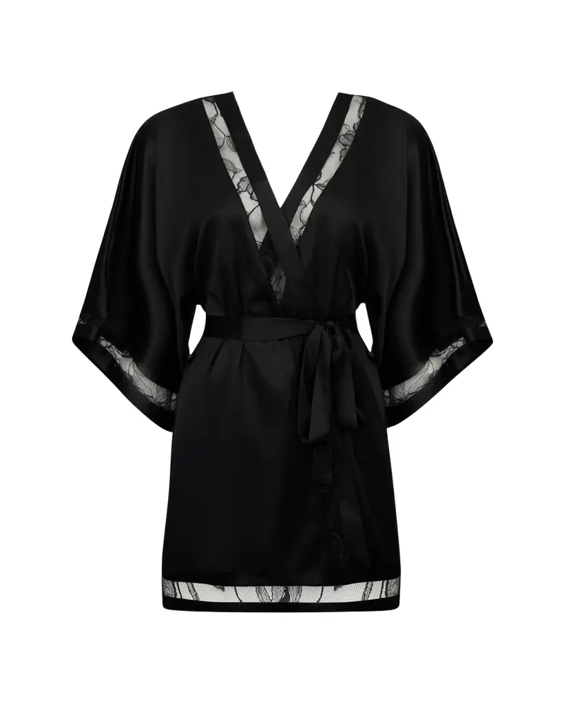 Lise Charmel Adorable En Sexy Lace-Inset Mini Kimono