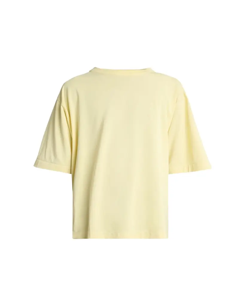 Jacquemus Men's Reverse Logo-Tape Relaxed Crewneck T-Shirt