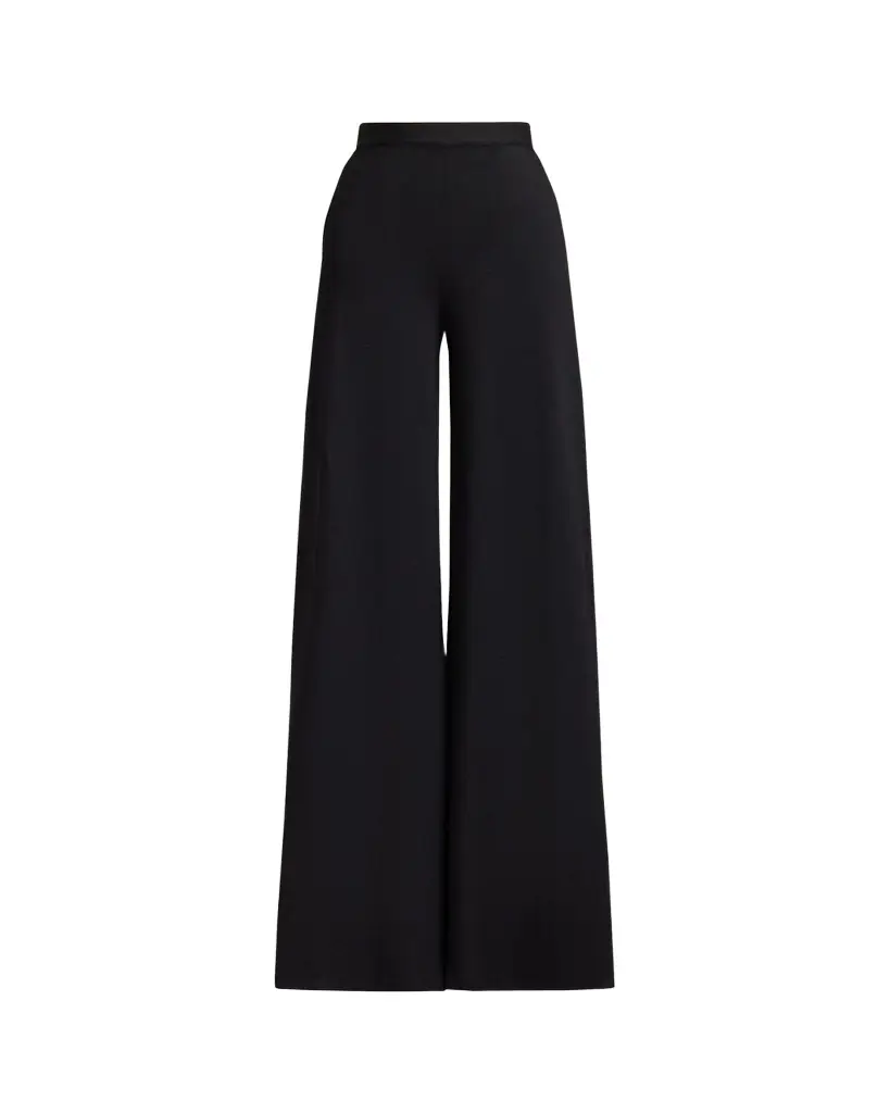 Ralph Lauren Collection Beonca Stretch Viscose Wide-Leg Pants