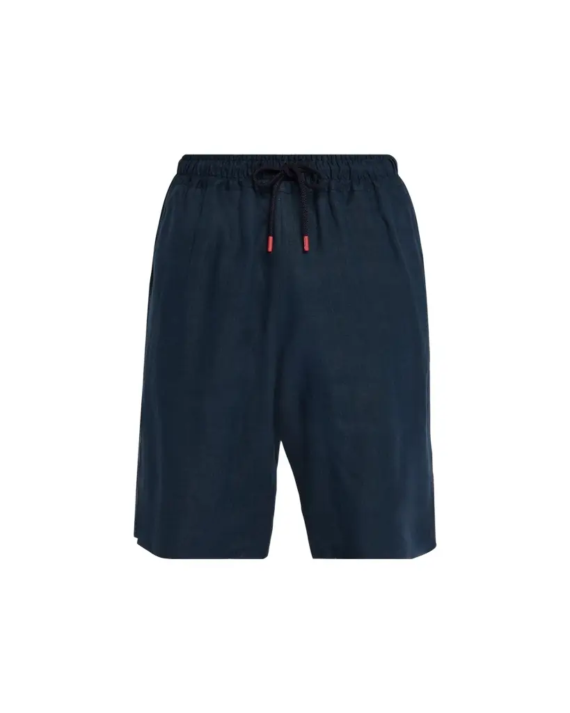 Kiton Men's Linen Drawstring Shorts