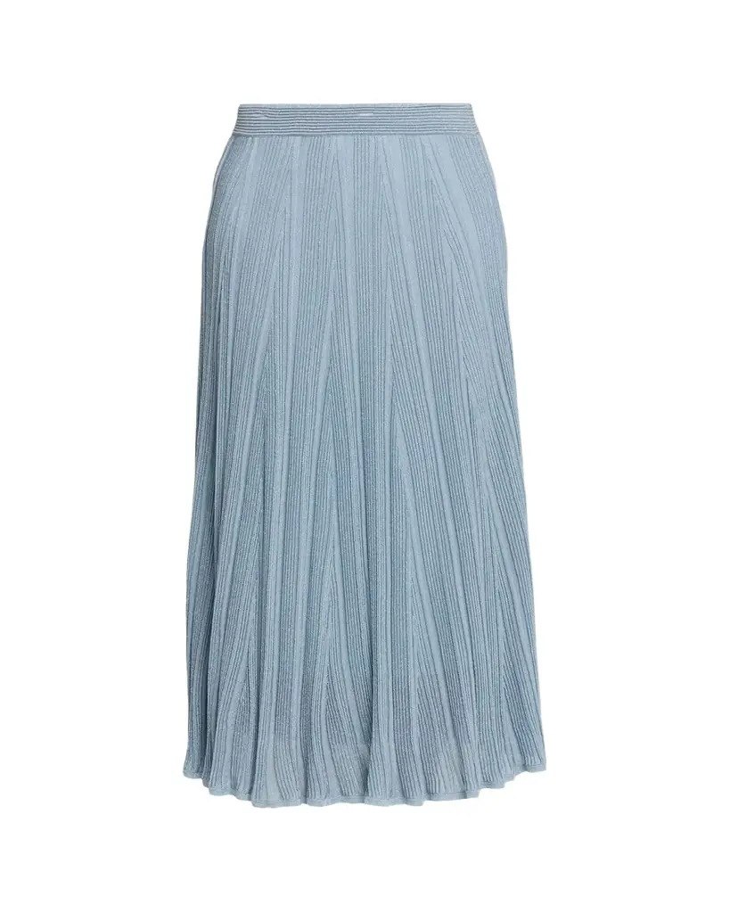 Zimmermann Aster Metallic Midi Skirt