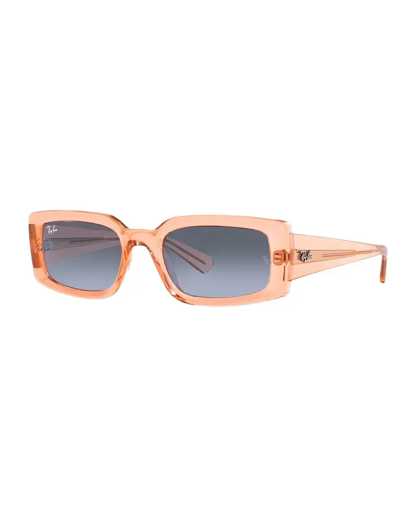 Ray-Ban Kiliane Gradient Plastic Rectangle Sunglasses