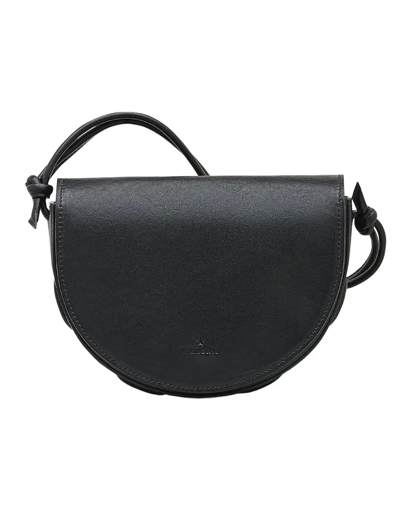 Il Bisonte Snodo Flap Leather Crossbody Bag