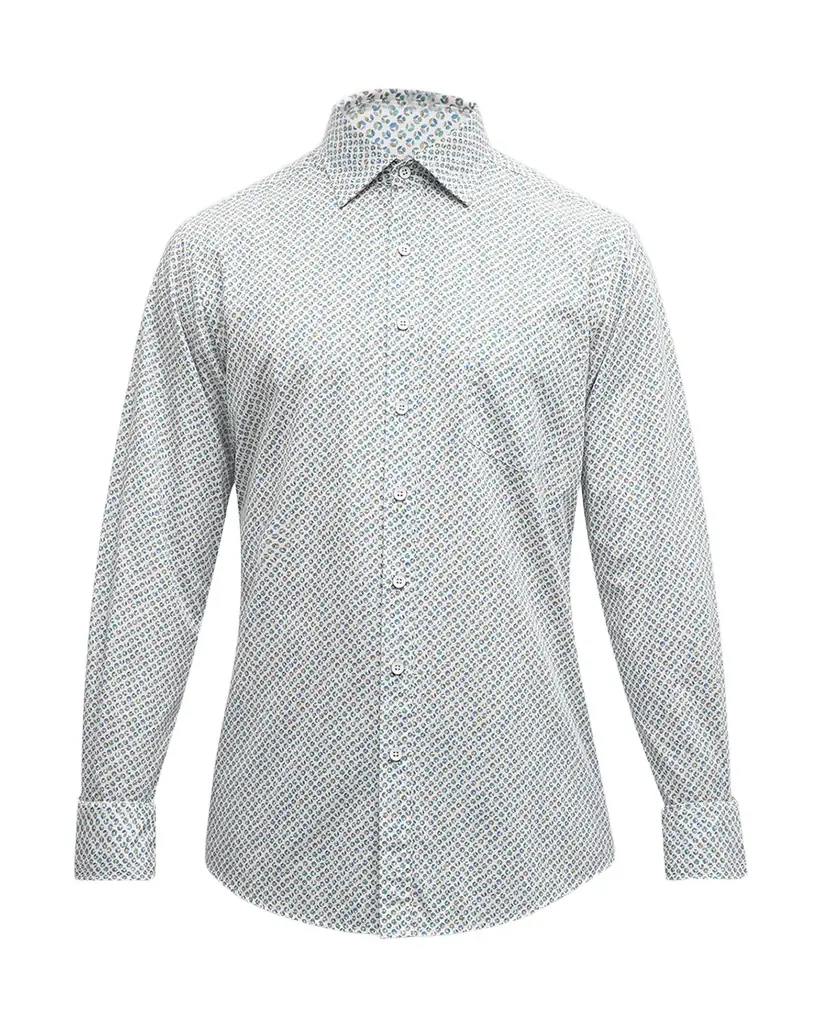 Rodd & Gunn Men 's Underwood Multicolor Leaf-Print Sport Shirt