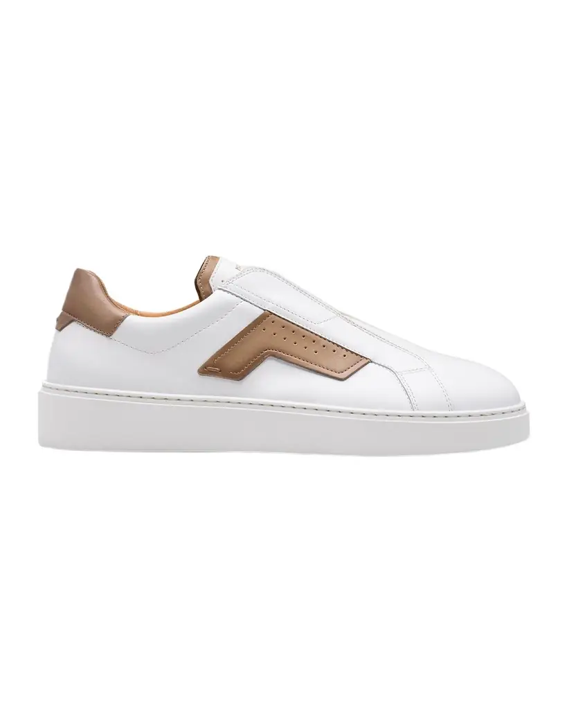 Magnanni Men 's Phoenix Leather Slip-On Sneakers