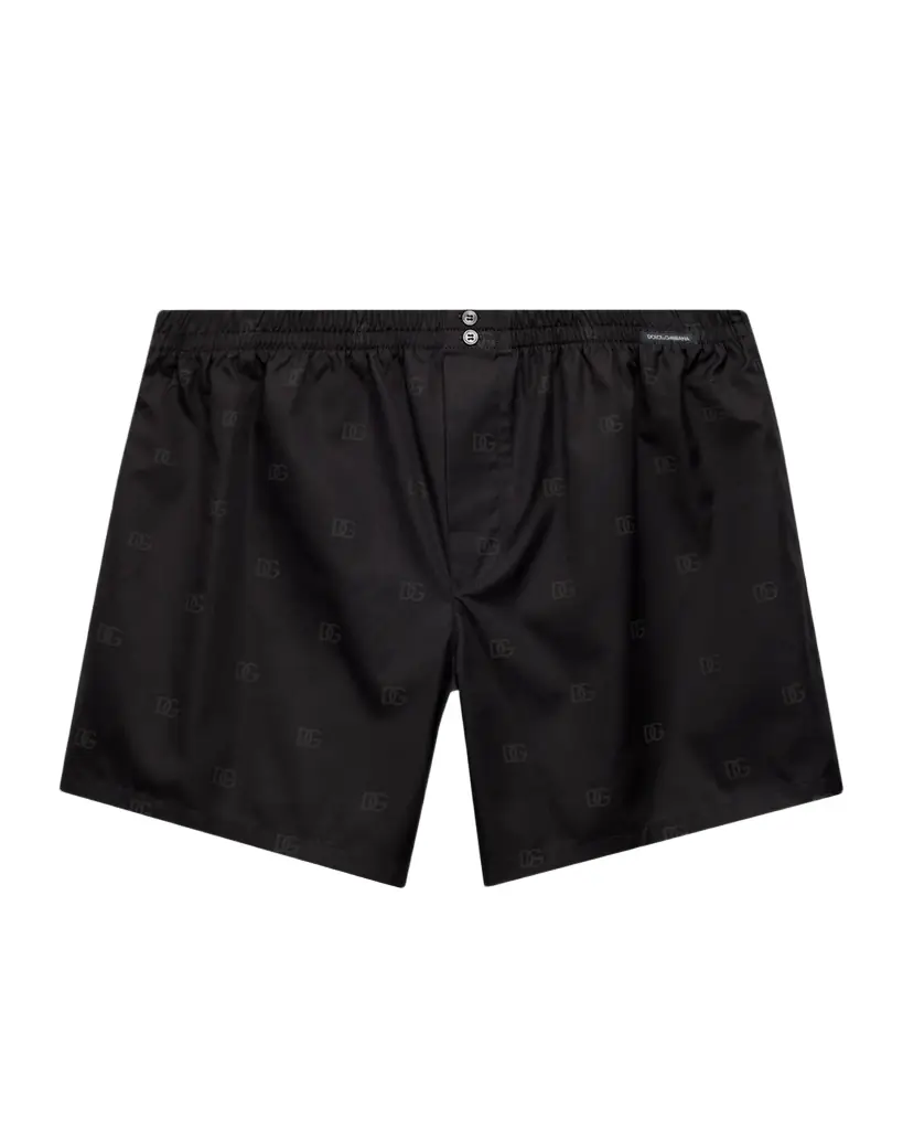 Dolce & Gabbana en 's Cotton Poplin DG Logo Boxer Briefs