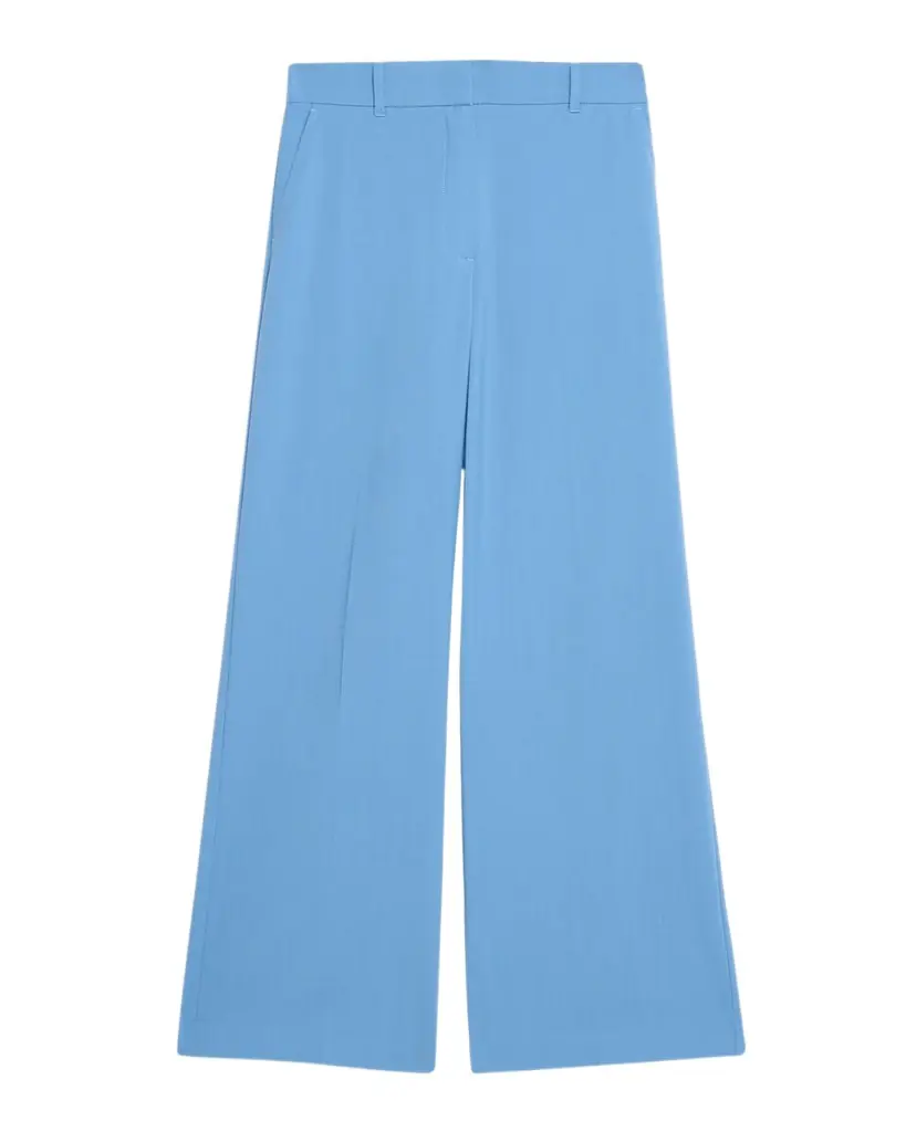 Weekend Max Mara Relaxed Stretch Wool Trousers