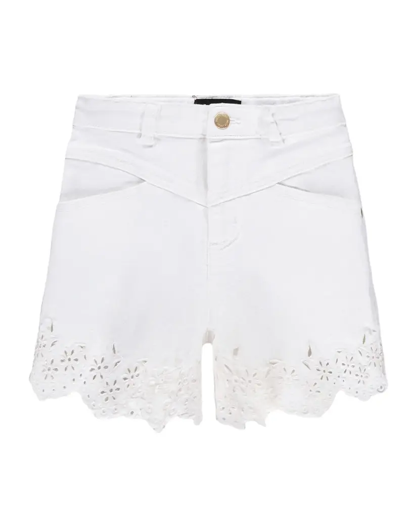 Molo Girl 's Adalyn Broderie Anglaise Shorts