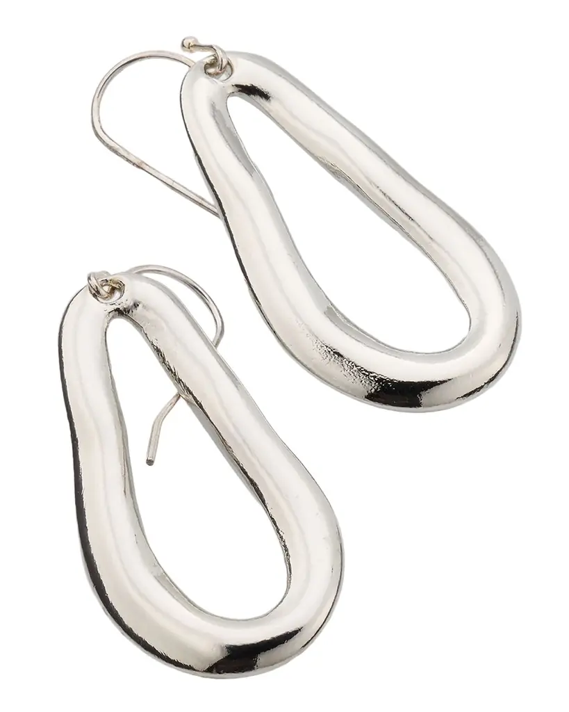 Ben-Amun Donna Drop Earrings, Silver