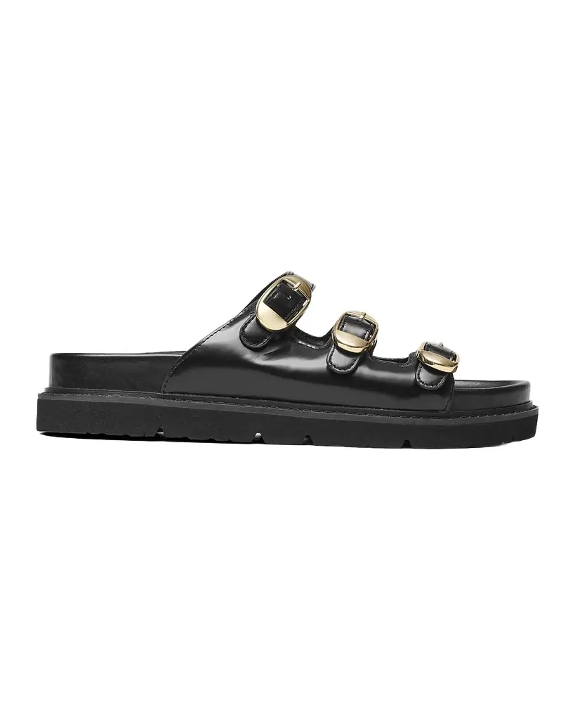 Marc Jacobs The Leather Kiki Slides