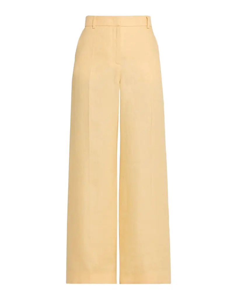 Weekend Max Mara Malizia Wide-Leg Linen Pants