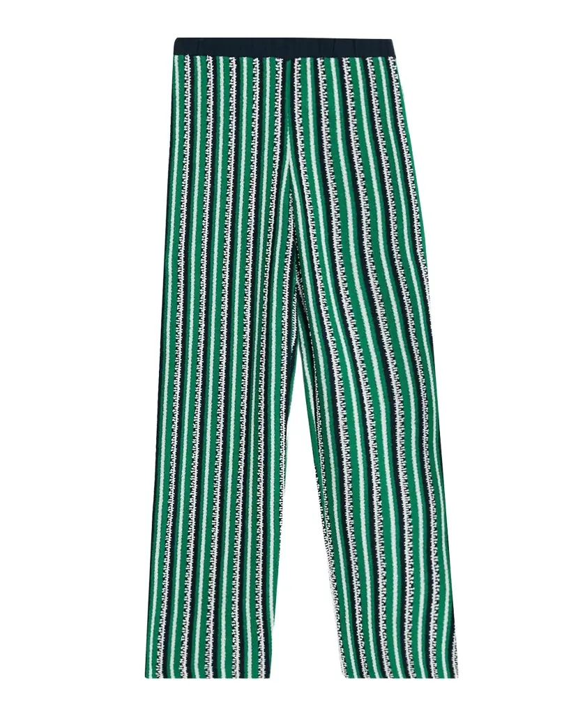 SIMKHAI Brenner Knit Straight-Leg Pants