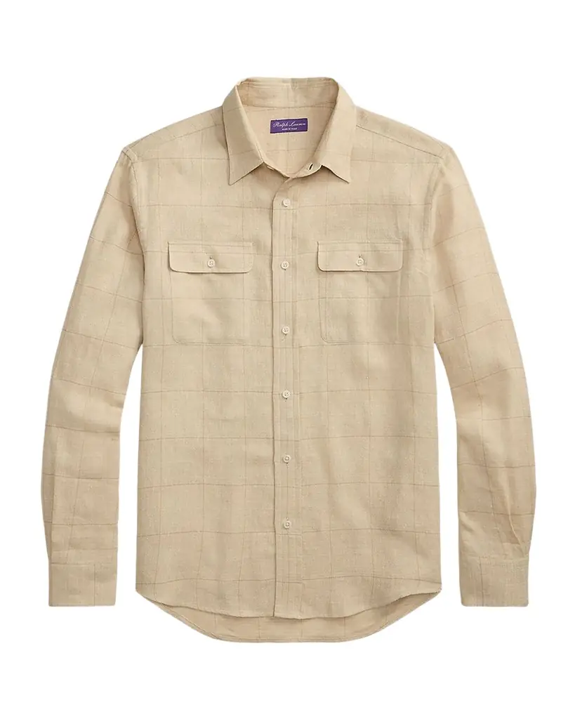 Ralph Lauren Purple Label Windowpane Shirt