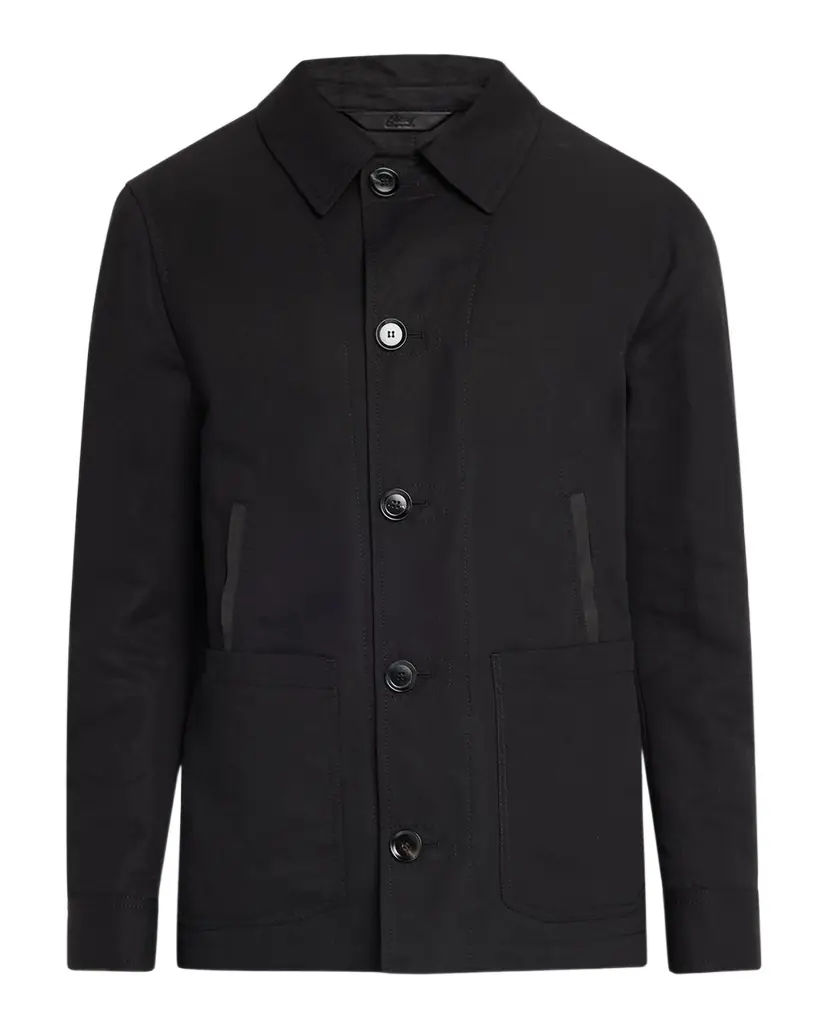 Brioni en 's Linen and Cotton Desert Jacket