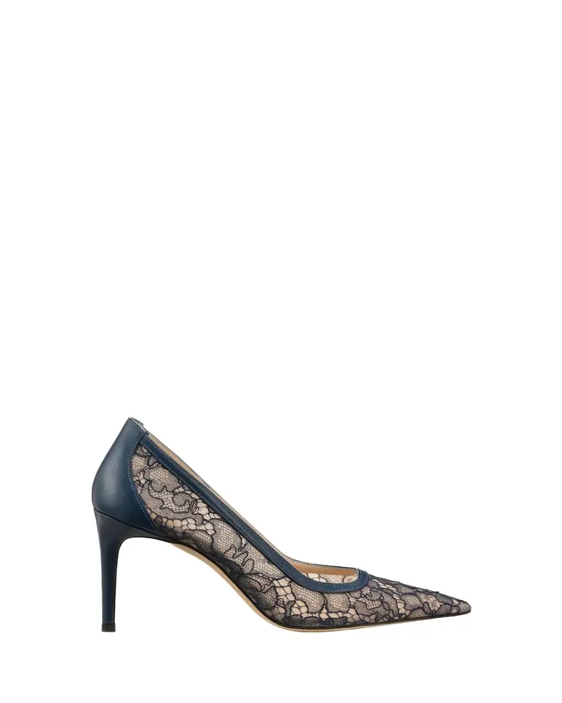 Stuart Weitzman 85mm Stuart Power Lace Pumps