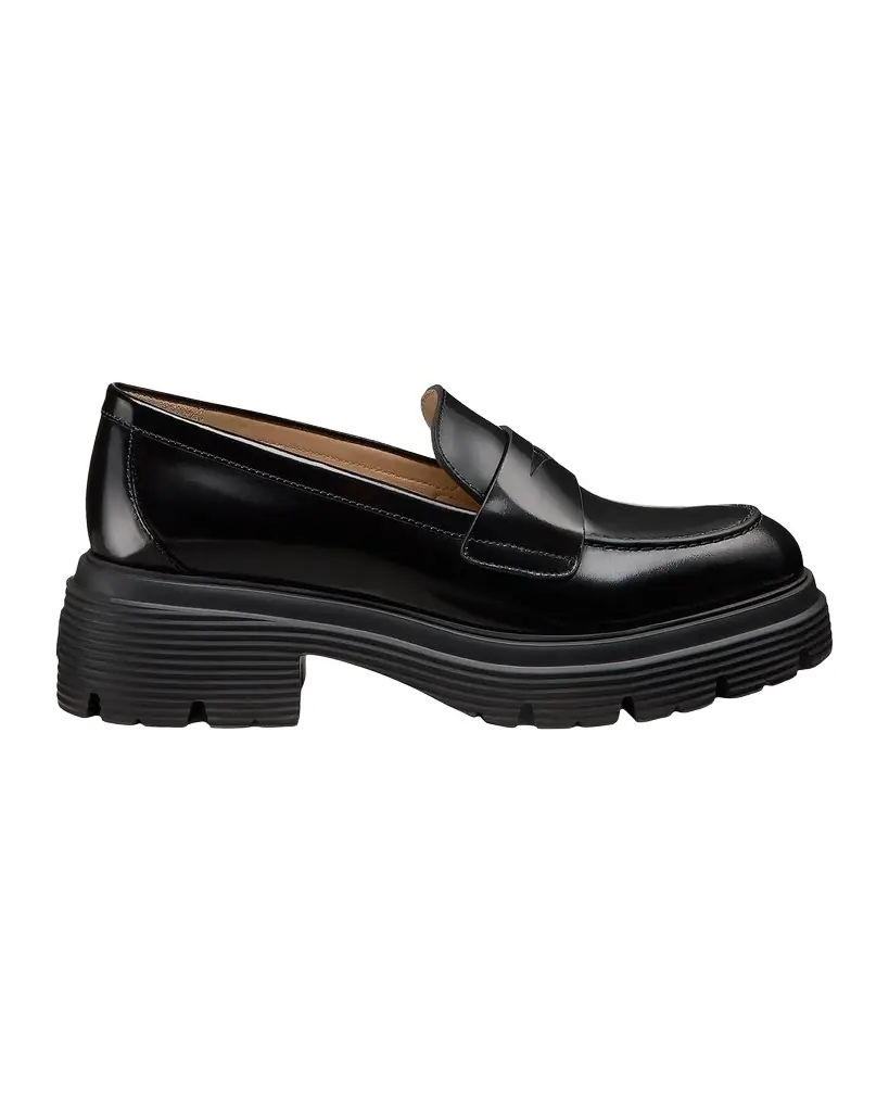 Stuart Weitzman Hudson Lite Leather Loafers