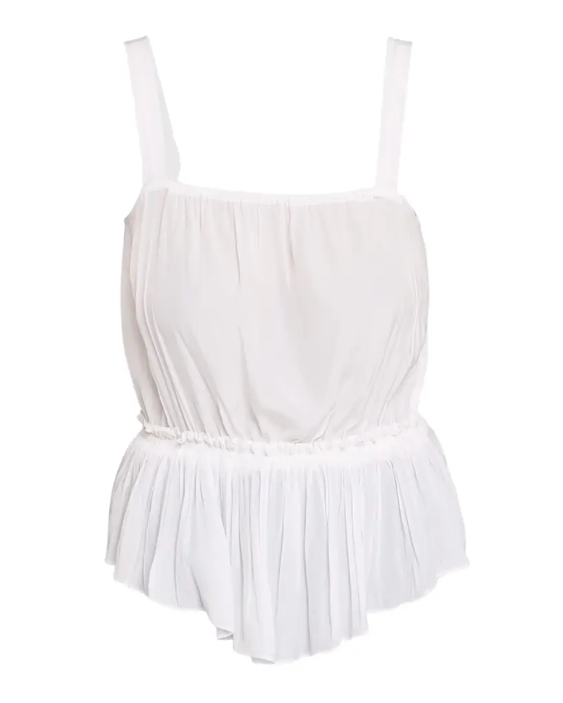 Ramy Brook Giorgia Peplum Tank Top
