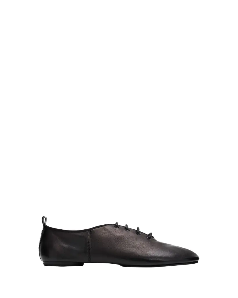 Maison Margiela Tabi Jazz Leather Lace-Up Flats