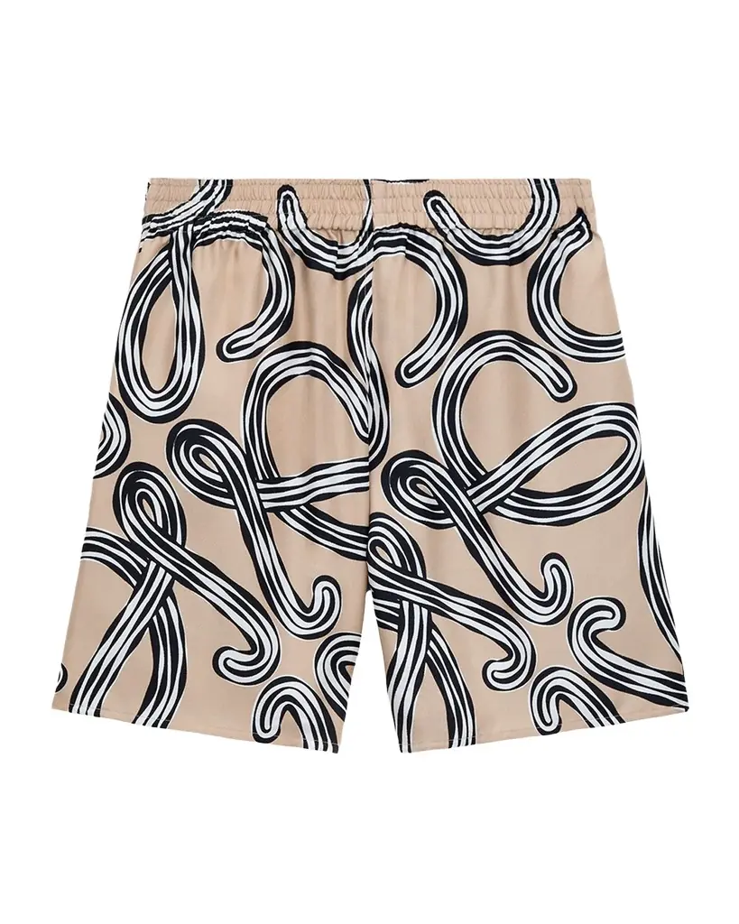 Loewe x Paula 's Ibiza Relaxed Silk Shorts
