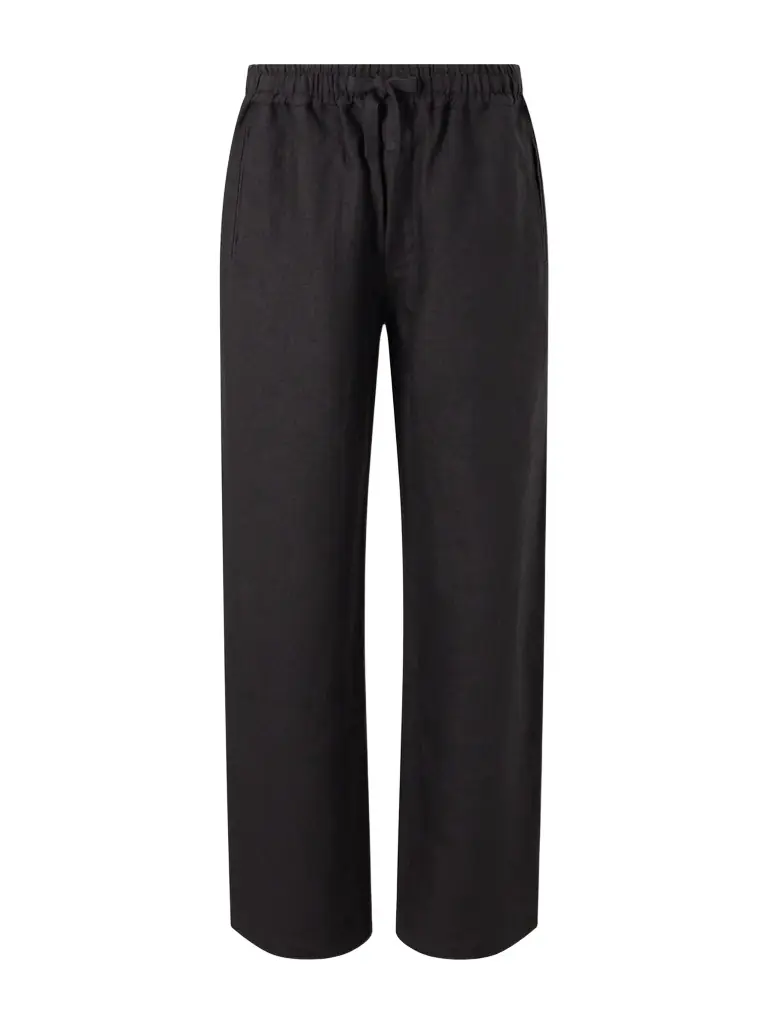 Saman Amel Straight-Leg Linen Trousers - Men