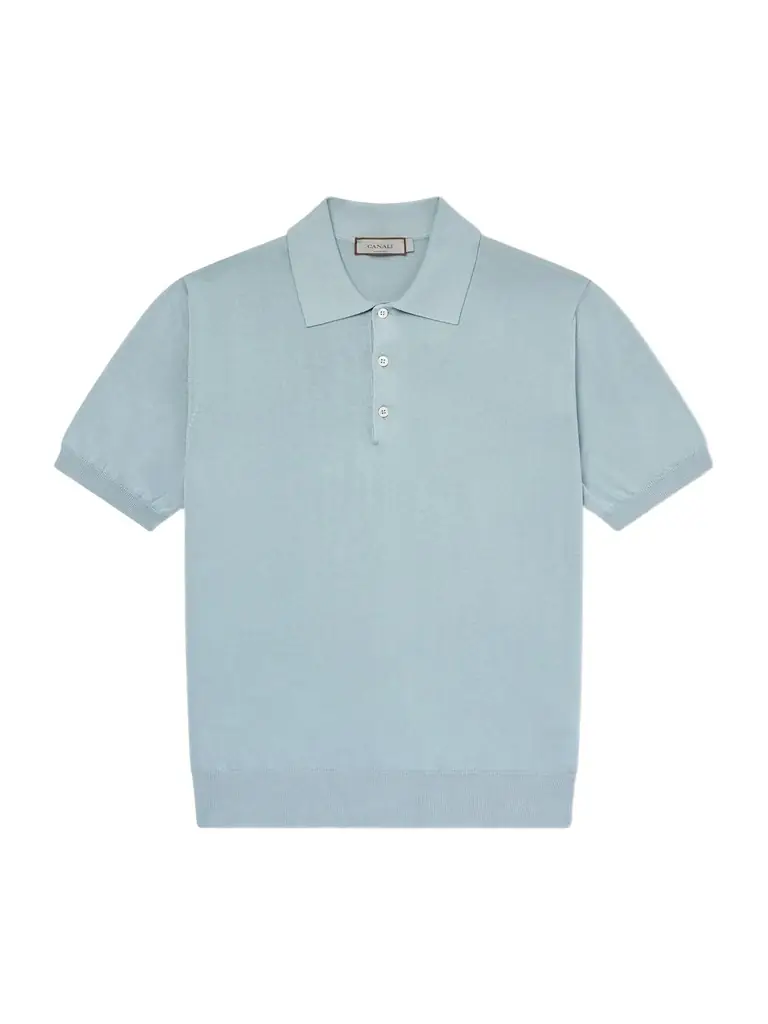Canali Cotton Polo Shirt - Men