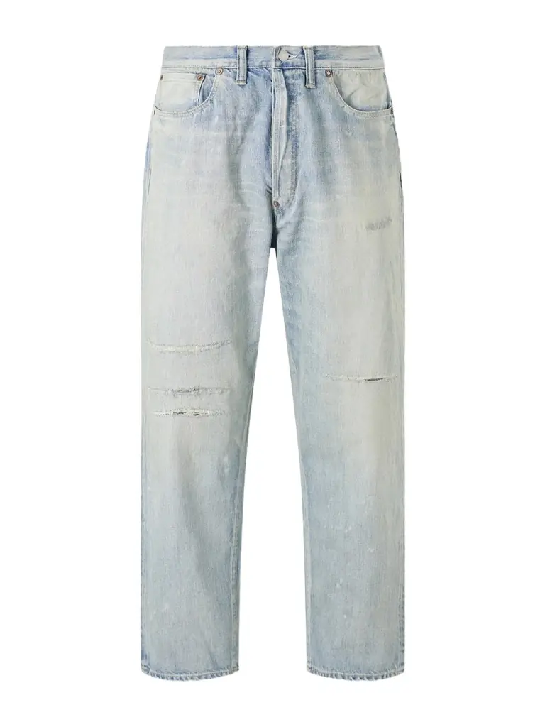 A.PRESSE No.37 Wide-Leg Distressed Jeans - Men