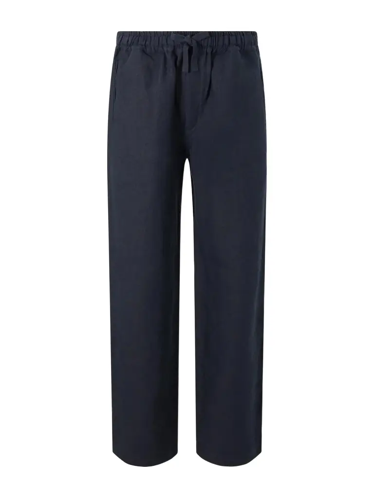 Saman Amel Straight-Leg Linen Trousers - Men