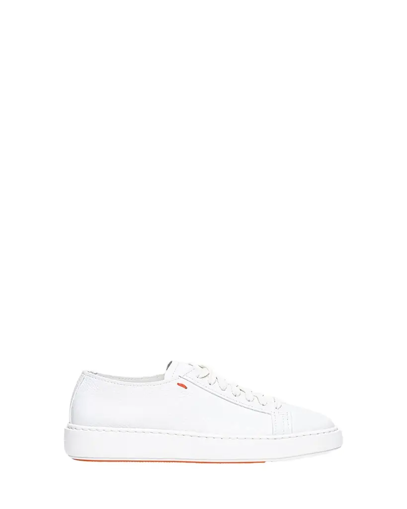 Santoni Anginal Low-Top Leather Sneakers