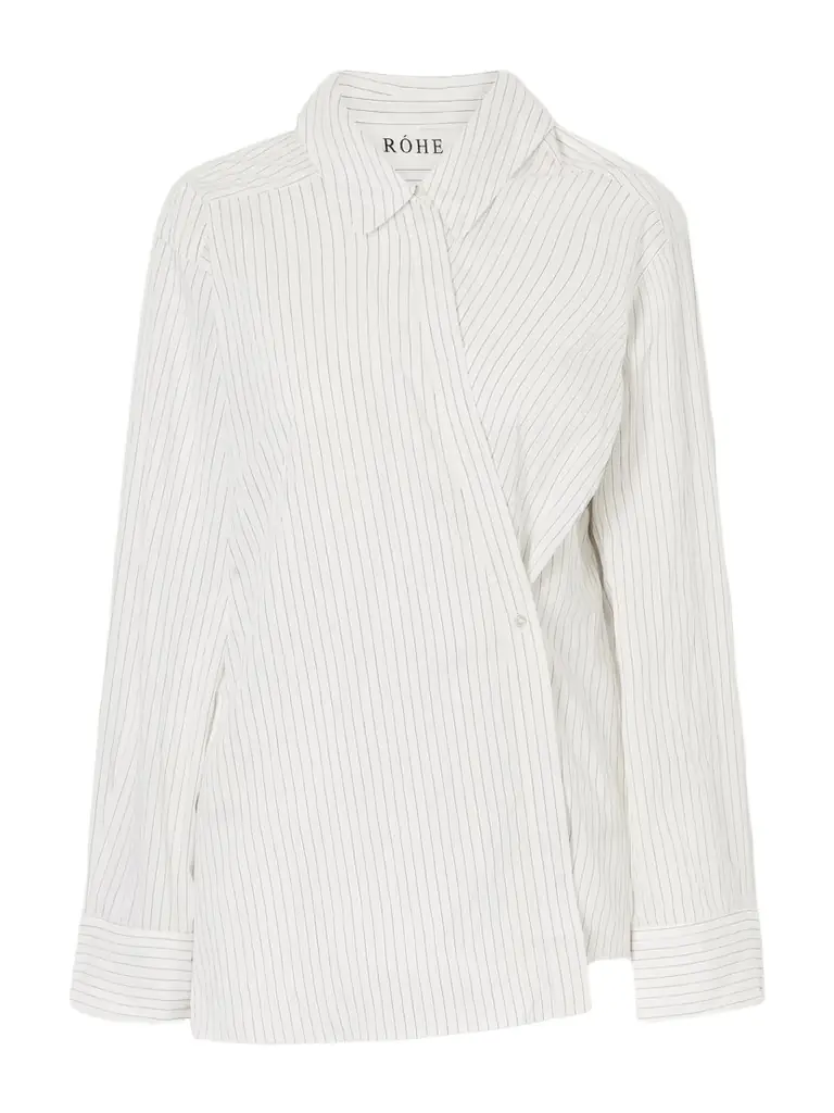 RÓHE Striped Crepon Shirt