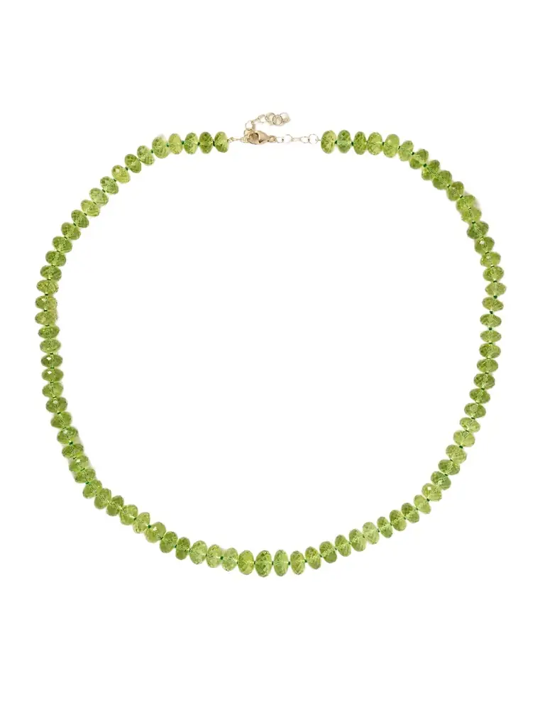 JIA JIA Oracle 14-karat Gold Peridot Necklace