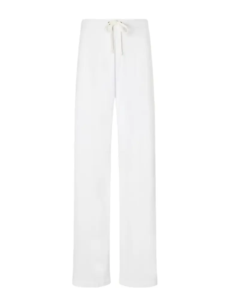 James Perse Cotton-terry Wide-leg Track Pants