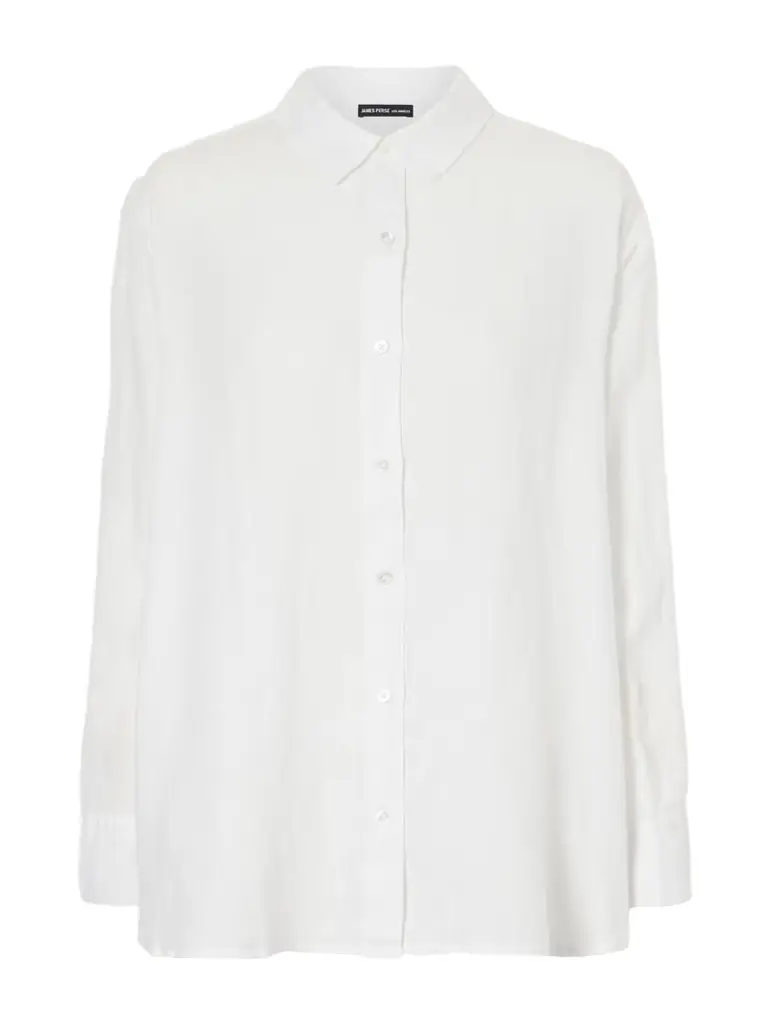 James Perse Linen-canvas Shirt