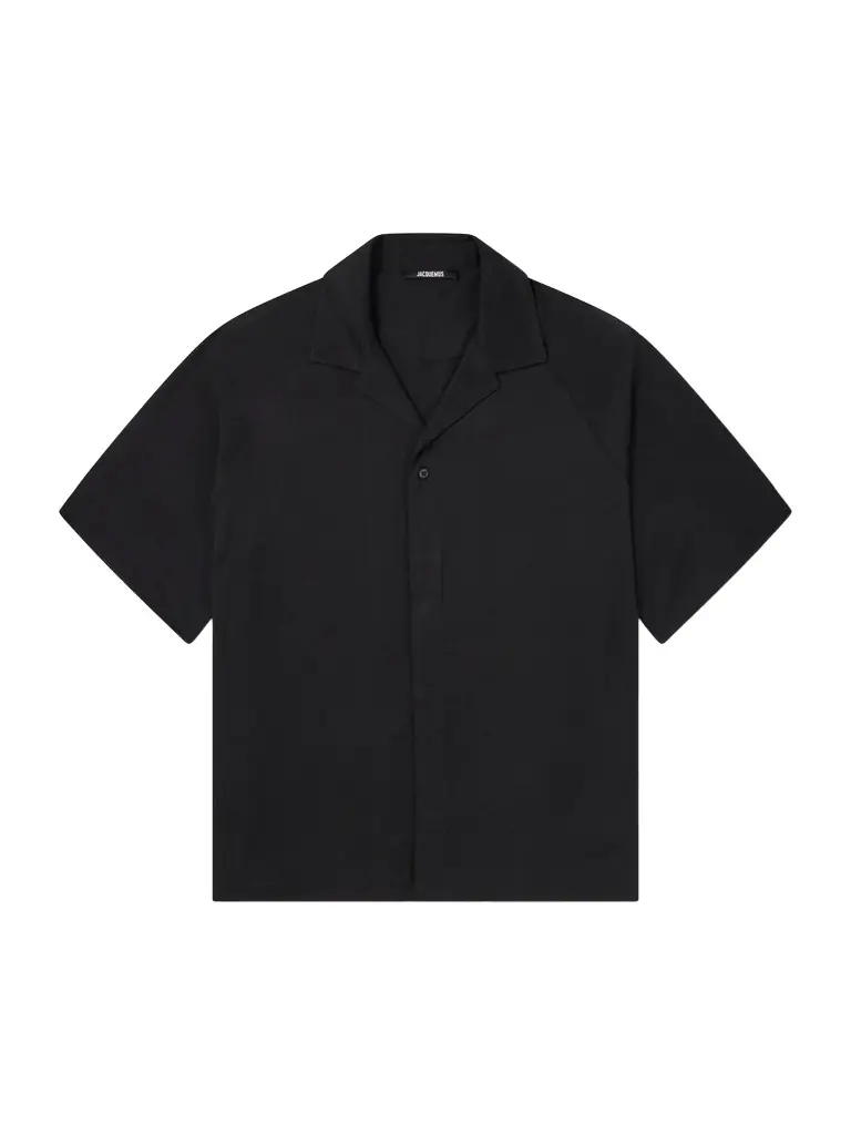 Jacquemus La Chemise Jean Atelier Camp-Collar Jersey Shirt - Men