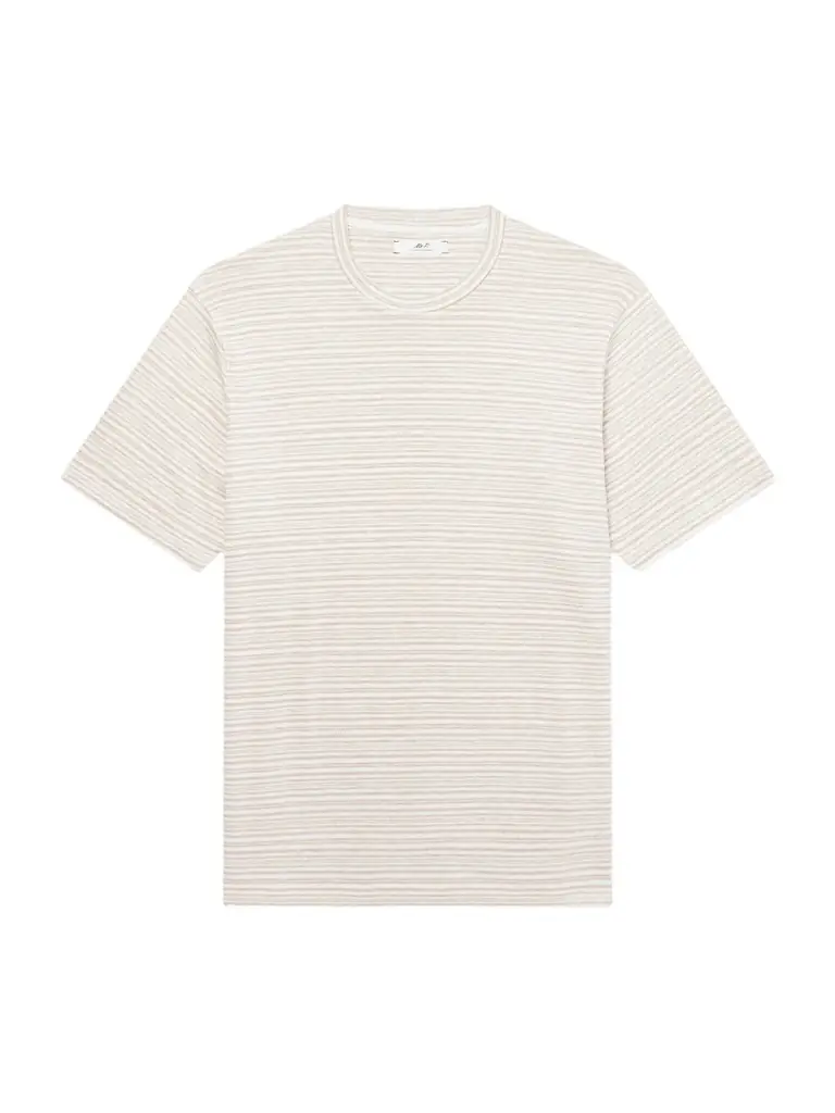MR P. Striped Linen T-Shirt - Men