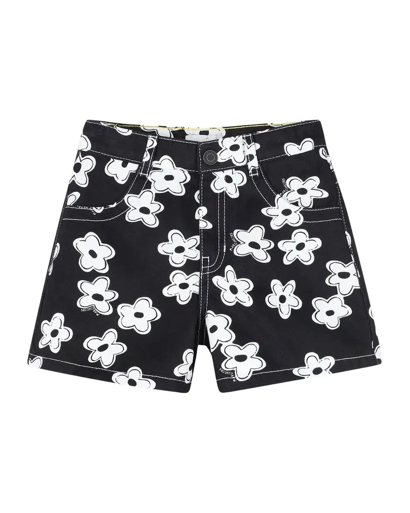 Marc Jacobs Girl 's Daisy-Print Cotton Shorts, Size 8-12