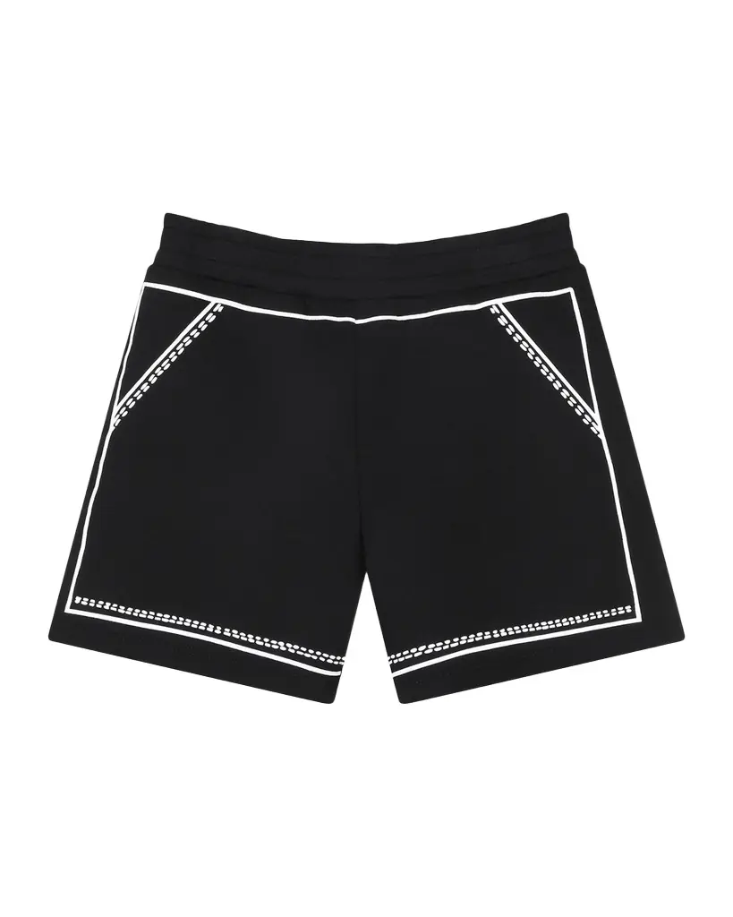 Marc Jacobs Girl 's Trompe L 'Oeil Shorts, Size -12