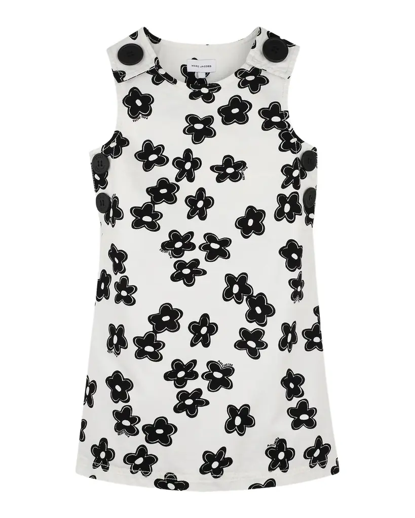 Marc Jacobs Girl 's Daisy-Print A-Line Mini Dress, Size 8-12