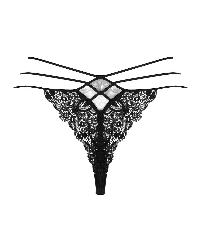 Lise Charmel Diva Glamour Embroidered Tulle G-String