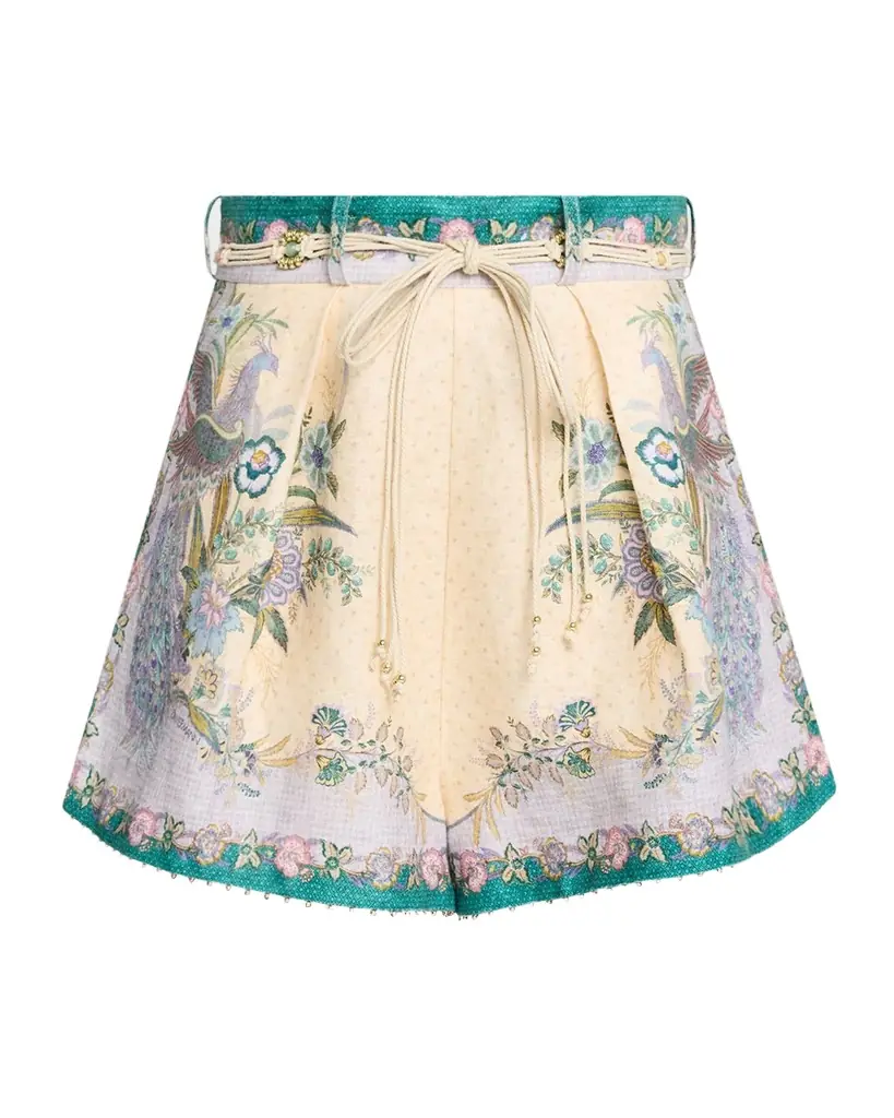Zimmermann Indra Tuck Shorts
